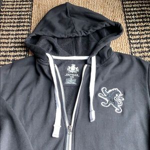 Express men’s medium black sweatshirt NWOT